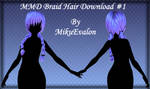 MMD Braid Hair #1 Download by MikuEvalon