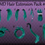 MMD Hair Extension Pack #1 Download