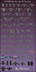 3D/MMD Male Shirt Pack #2 Download