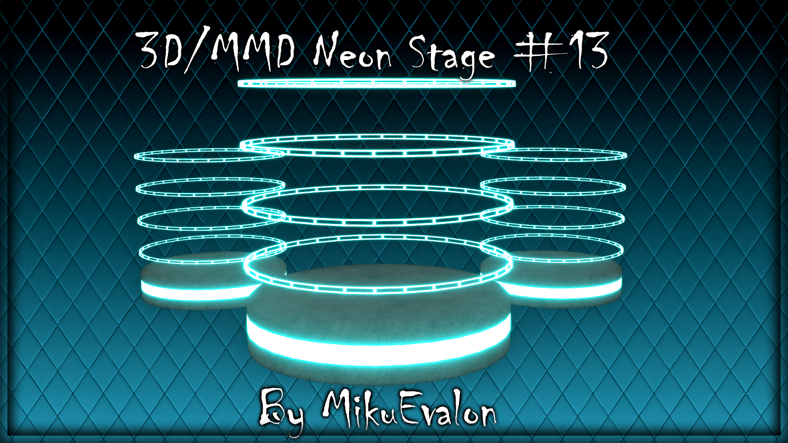 3D/MMD Neon Stage #13 DL by MikuEvalon on DeviantArt