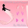 3D/MMD Axolotl Mermaid Tail Download