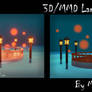 3D/MMD Lamp Stage Download