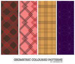 Geometric Coloured Patterns by AlenaJay