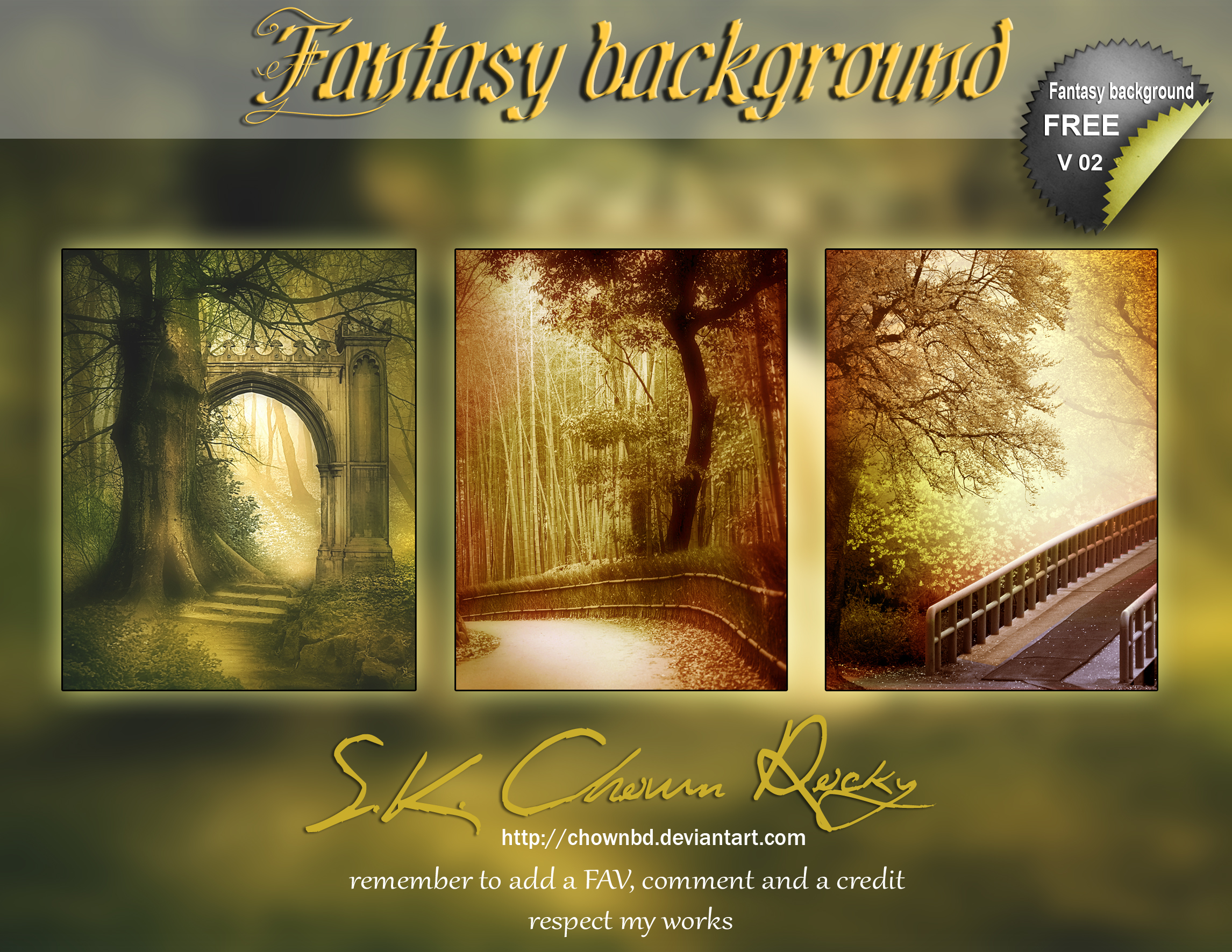 Fantasy background V02 by DIGI-3D on DeviantArt