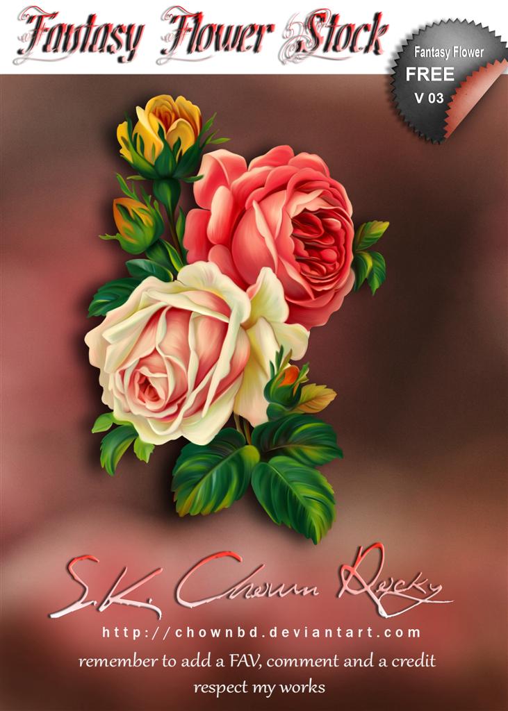 Fantasy Flower V 03 by DIGI-3D on DeviantArt