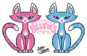 Kitty Besties Shirt Design