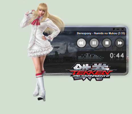 Tekken Lili Modern WinAmp Skin