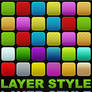 30 simple gradient Layer Style