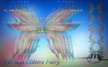 Wings Fairy III PSD Transparent!