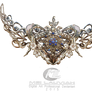 Tiara Gold Ornamental PSD