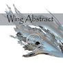 Wing Abstract PNG 3D