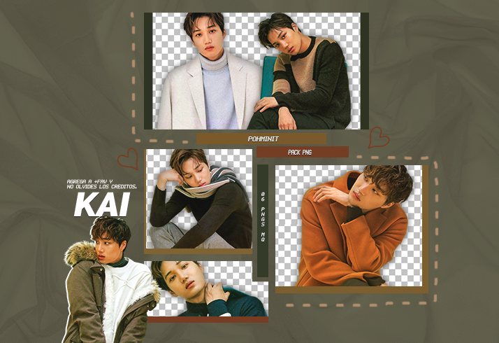 +Pack Png EXO|Kai