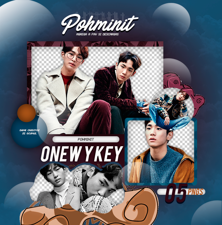 +Pack Png SHINee|Onew y Key