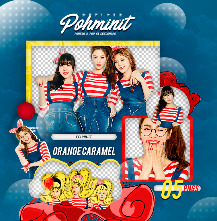 +Pack Png Orange Caramel