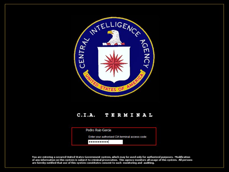 cia terminal logon screen download cia terminal logon screen download