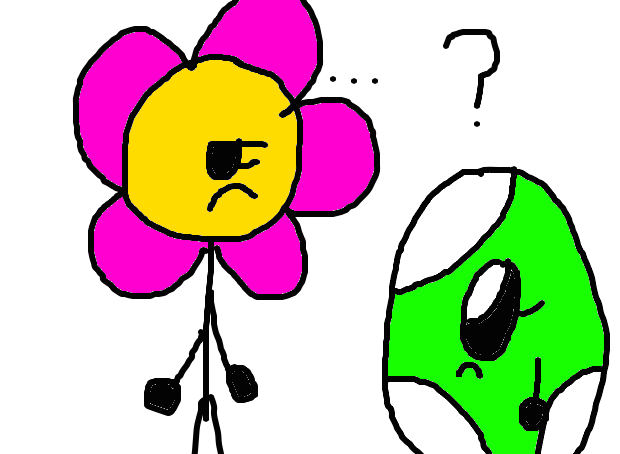 Yoshi and flower by KarinEggYoshi on DeviantArt