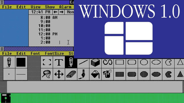 Windows 1 cursors