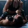 UFC Fighter Women finish him  feet   free Clip