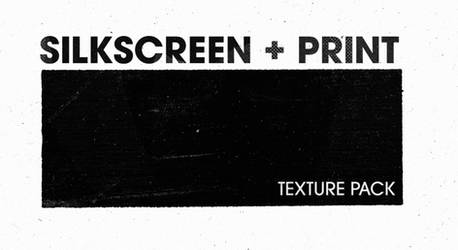 Silkscreen Print texture pack