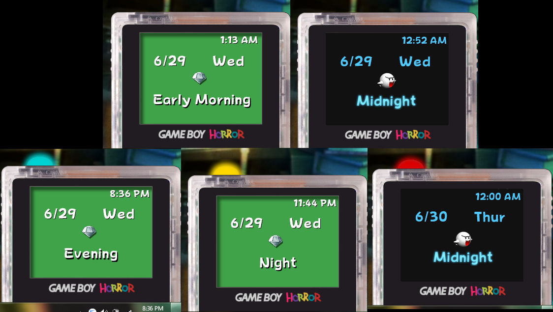 Luigi's Mansion Gameboy Horror RainMeter Skin by Kirafrog on DeviantArt