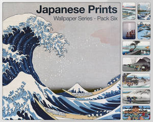 Japanese Prints Pack Six