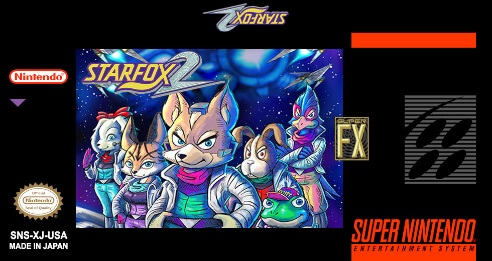 Star Fox 2 StarFox Prototype - SNES Super Nintendo - Editorial use only  Stock Photo - Alamy