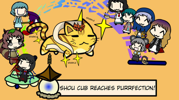 Shou Cub Reaches Purrfection!