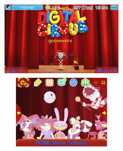 TADC 3DS Theme by RedKirb on DeviantArt