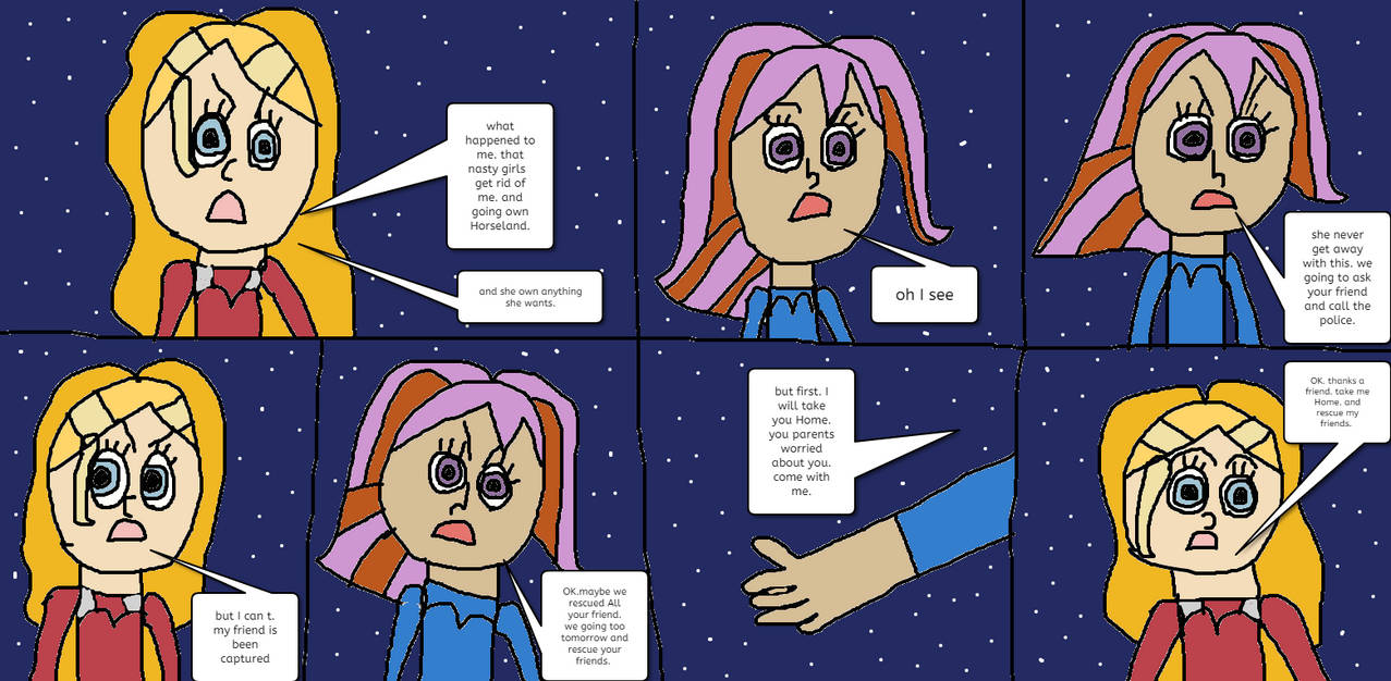Horseland Sarah underwater Dip page 17 by mattjohn1992 on DeviantArt