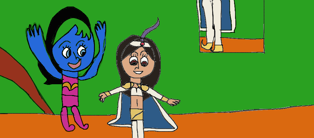 female genie and princess Alana by mattjohn1992 on DeviantArt