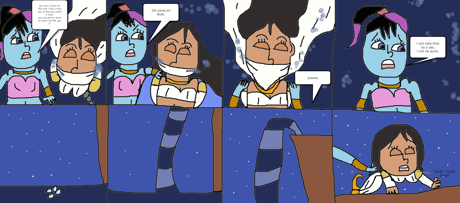 Princess Alana tied up in water, page 11 by mattjohn1992 on DeviantArt