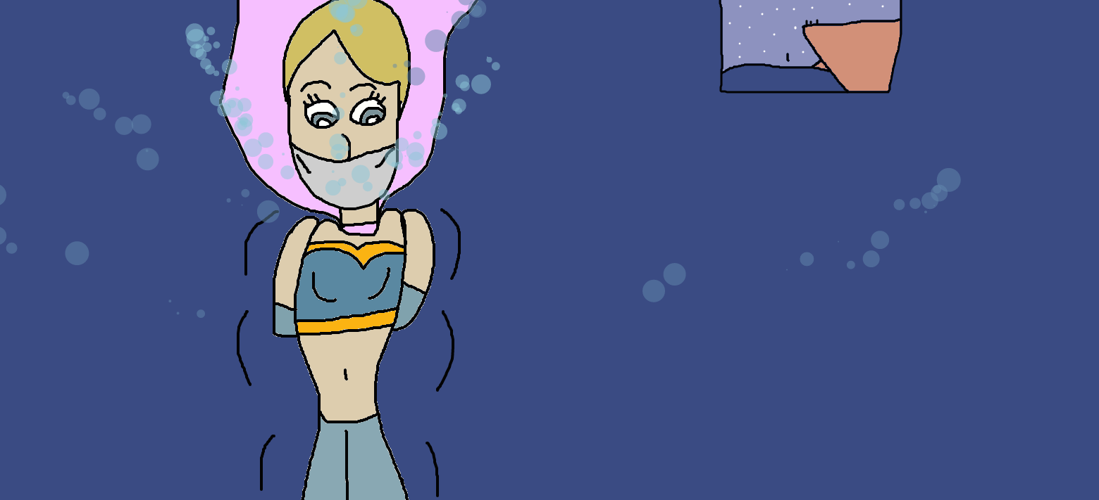 princess Girl tied up in the water Deep by mattjohn1992 on DeviantArt