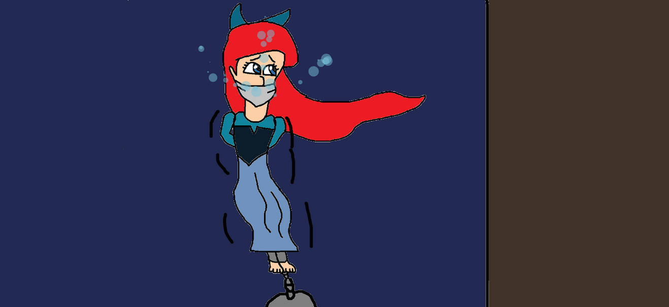 Ariel tied up Deep peril by mattjohn1992 on DeviantArt