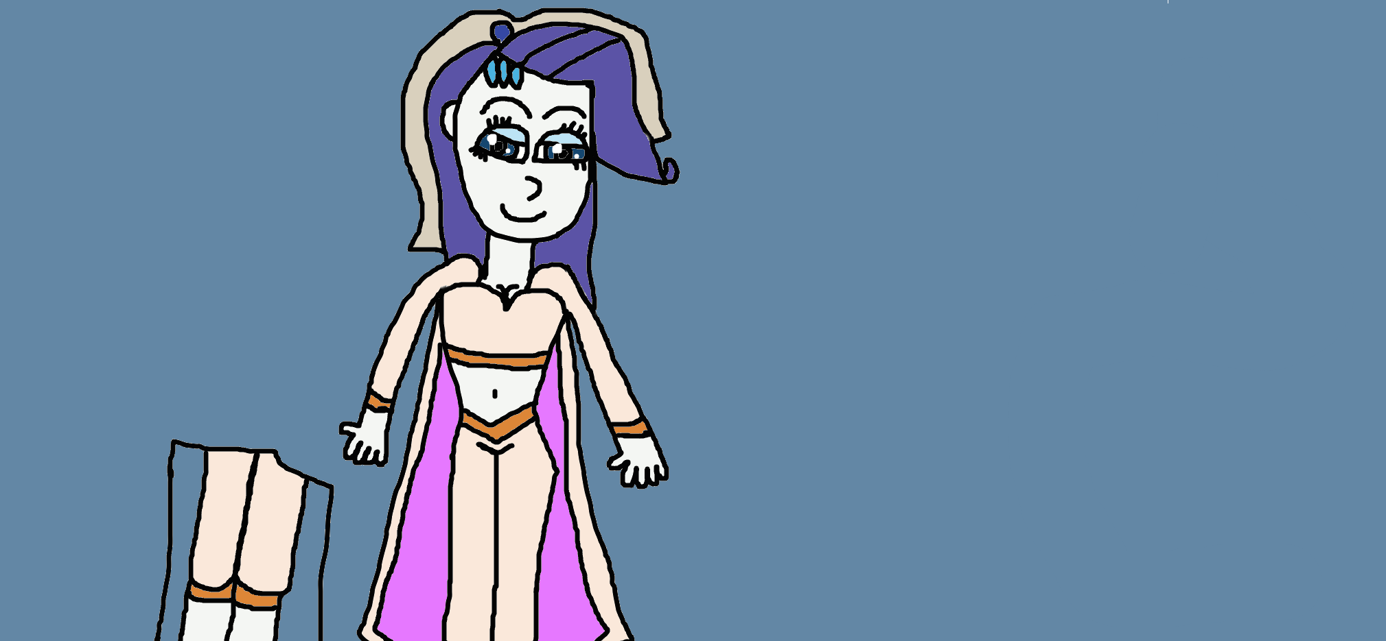 Rarity to be a princess by mattjohn1992 on DeviantArt