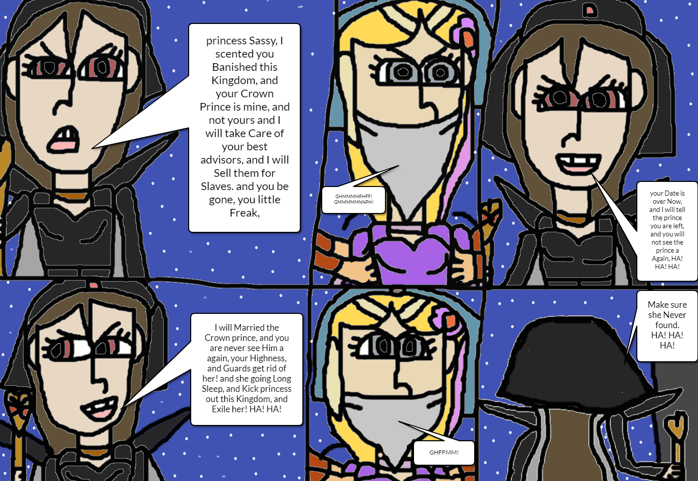 Sarah Whitney the Magic lamp part 11 pages 12 by mattjohn1992 on DeviantArt