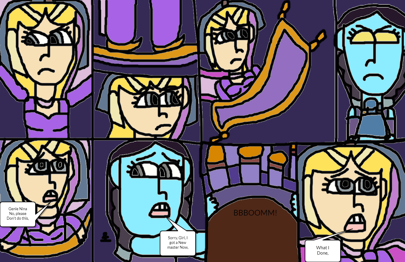 Sarah Whitney the Magic lamp part 13 pages 30 by mattjohn1992 on DeviantArt