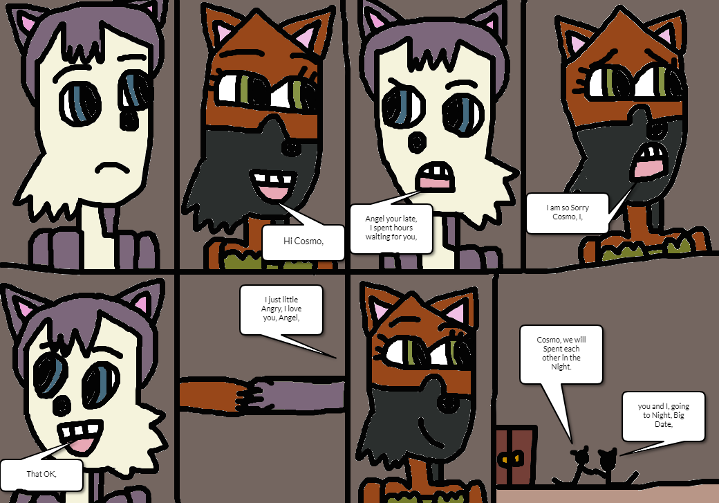 Angel and Cosmo magic Lamp pages 1 by mattjohn1992 on DeviantArt