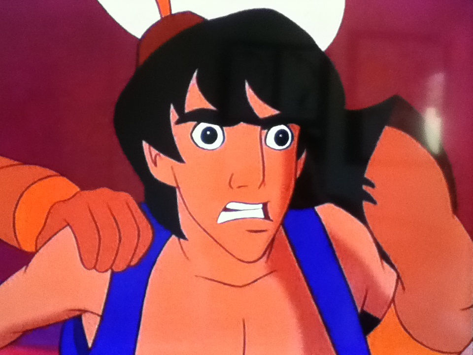 Aladdin try to Struggle by mattjohn1992 on DeviantArt