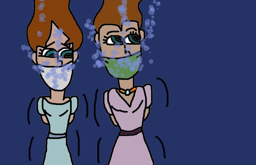 Wendy and Mary Tied up in the water, by mattjohn1992 on DeviantArt