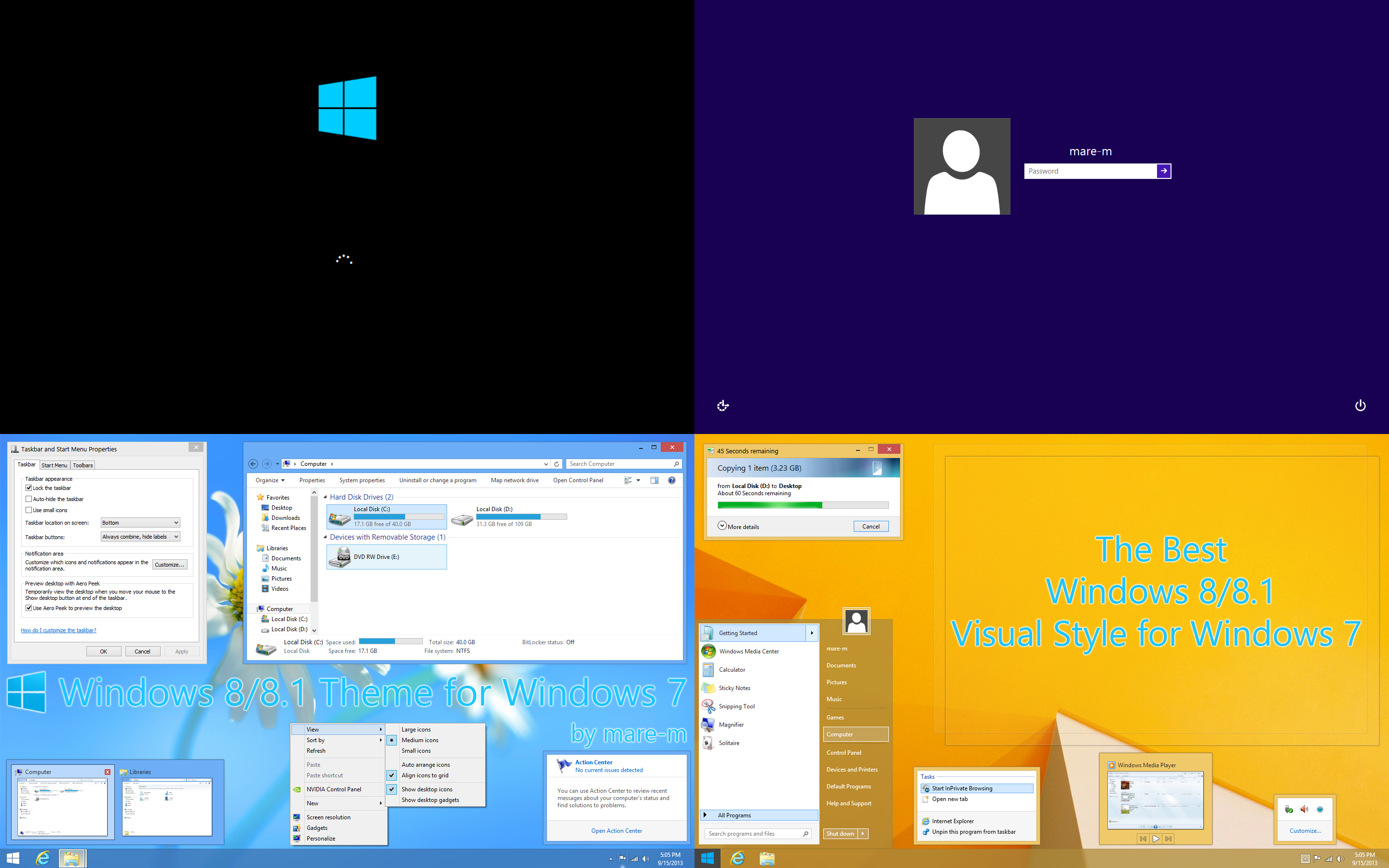 Hidden Windows 7 Wallpapers  RalphvandenBergcom Ramblings