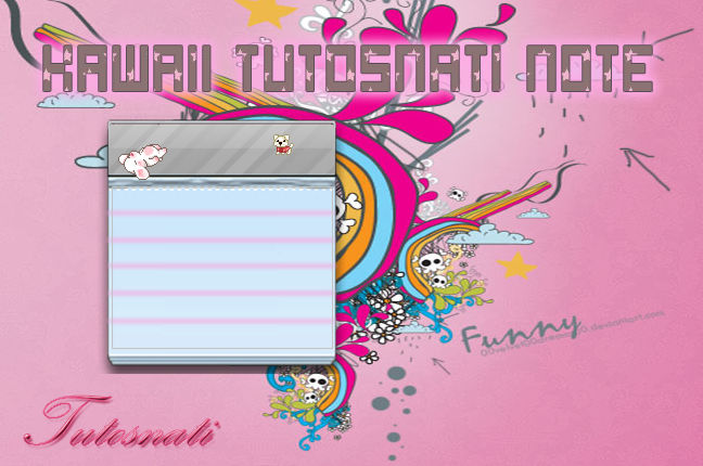 Kawaii Tutos Nati Note [XWIDGET] by TutosNatiSUB on DeviantArt