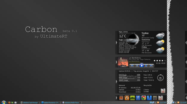 Carbon theme