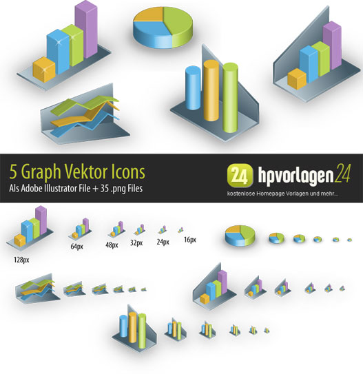 5 Graph Icons