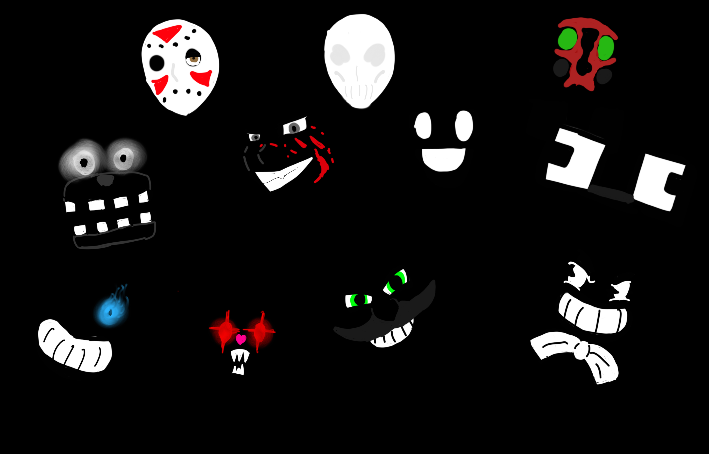 Indie Horror Collab Guessing Game by ToonHolt on DeviantArt