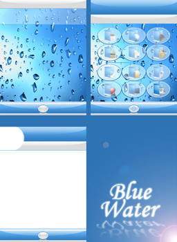 Blue water Samsung SGH-U700