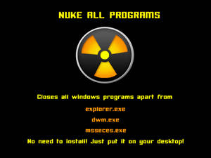 Nuke Programs - For Windows