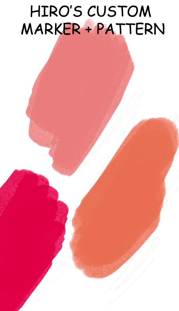 Hiro's manual Marker brushes by HiroKakkuen on DeviantArt