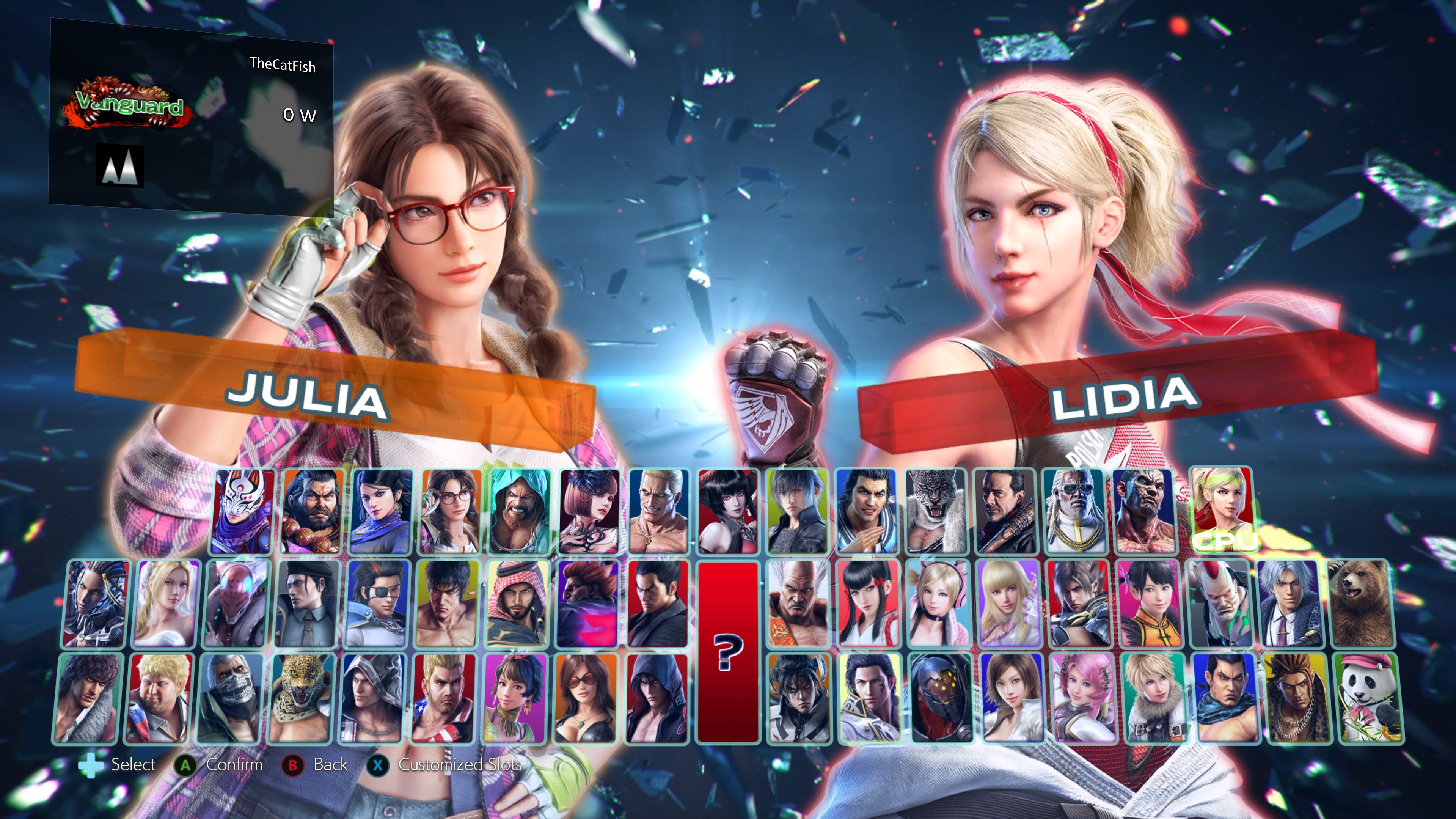 TekkenMods - Tekken 4 Style Character Select X