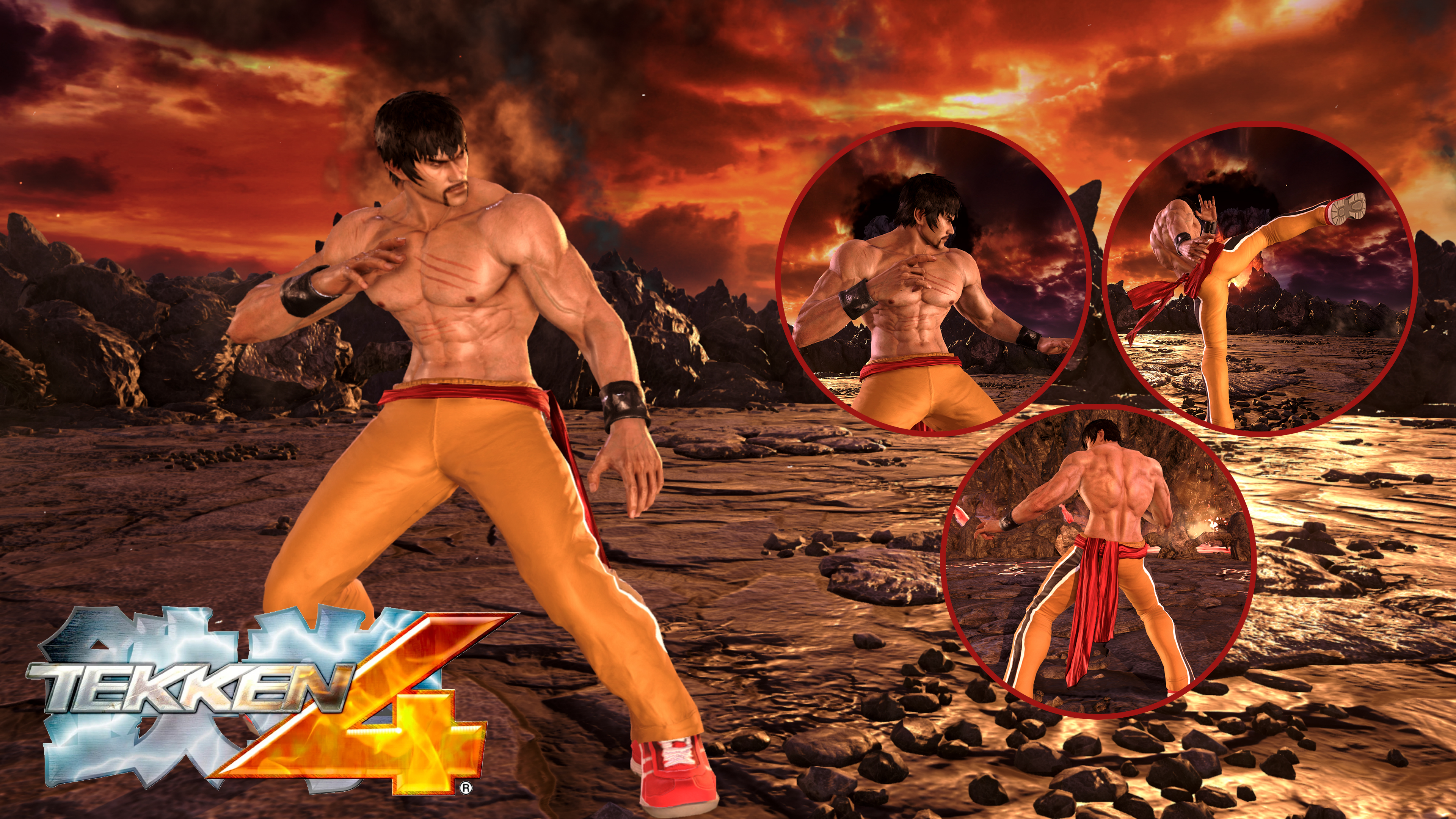 Tekken 4 Kazuya Mishima by DragonWarrior-HT on DeviantArt