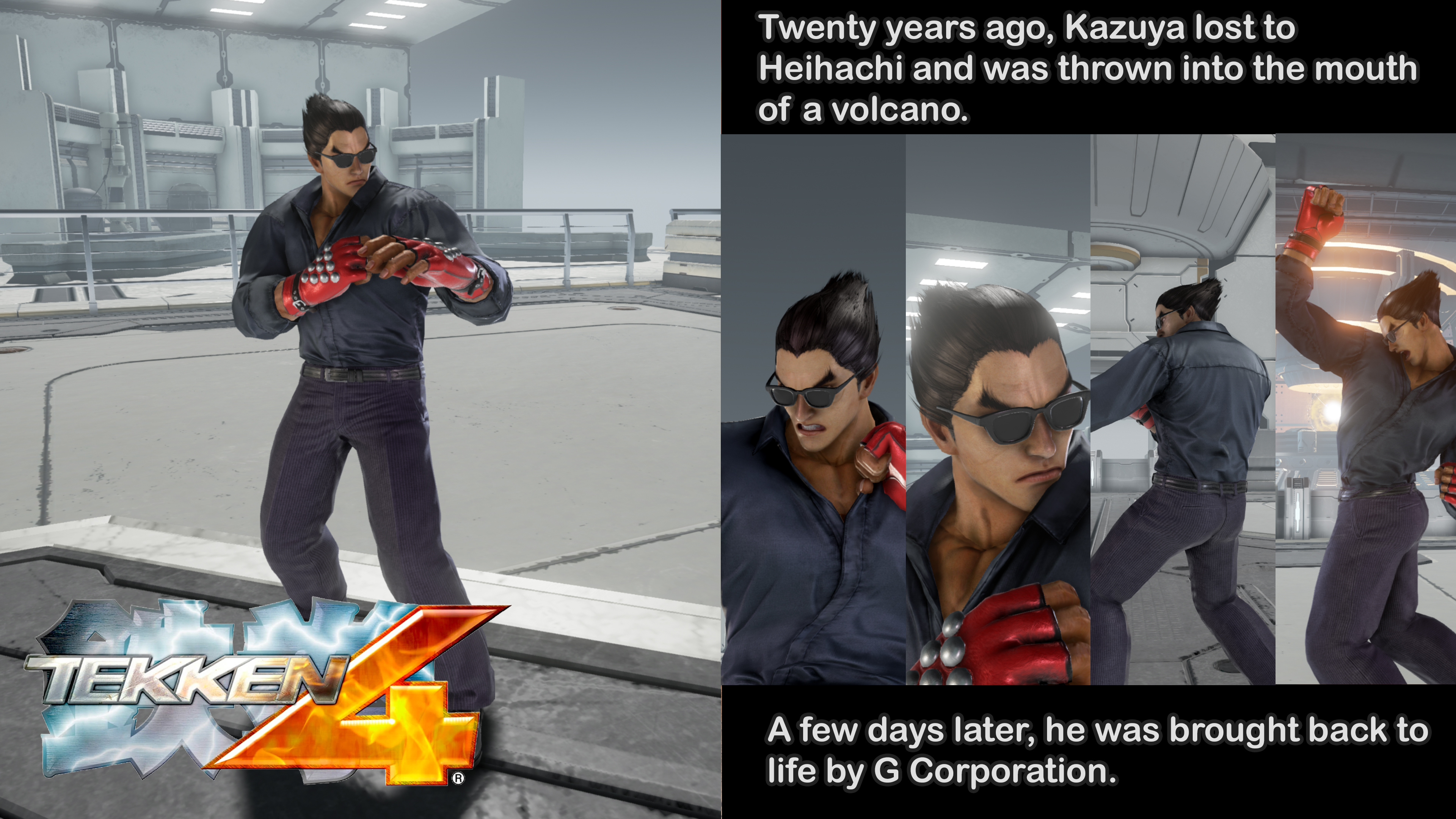 TekkenMods - Tekken 2 PSX Kazuya